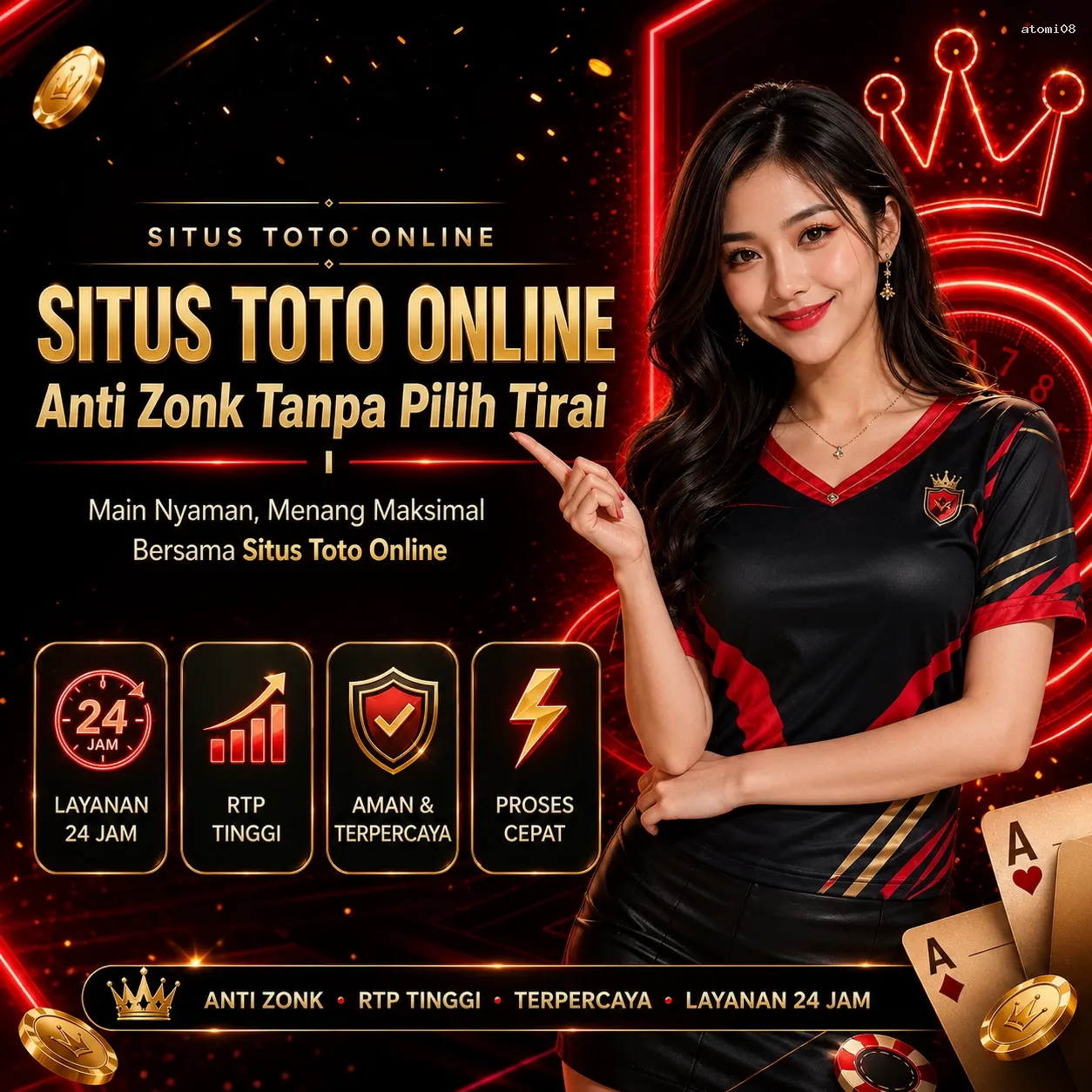 Keberagaman Permainan di atomi08 untuk Para Gamer